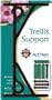 AUSTRAM 2 Piece 6" Black Metal Trellis Support Sold in packs of 12