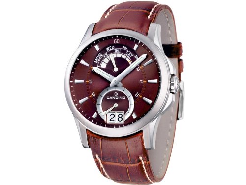 Candino Herrenarmbanduhr mit Lederband