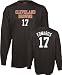 Braylon Edwards Reebok Name and Number Long Sleeve Cleveland Browns T-Shirt - Small