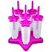 Tovolo Pink Star Pop Mold, Set of 6