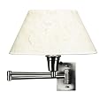 Simplicity Wall Swing Arm Lamp - Brushed Steel Finish