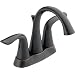 Delta 2538-RB Lahara Two Handle Centerset Lavatory Faucet, Venetian Bronze