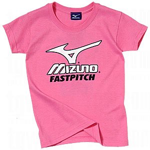 Mizuno Youth Girls Finch Pink T-Shirts