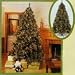 9.5' Pre-Lit Mixed Tip Cascade Artificial Christmas Tree Clear Lights #170621C