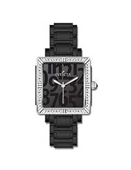 CERAMIC SQ CLASSIQUE GREY DL BLK BND [Watch] Invicta