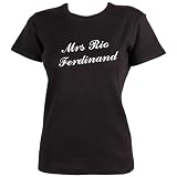 Mrs Rio Ferdinand T-shirt by Dead Fresh, M