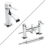 Single Lever Mono Basin Mixer and Bath Shower Mixer Set