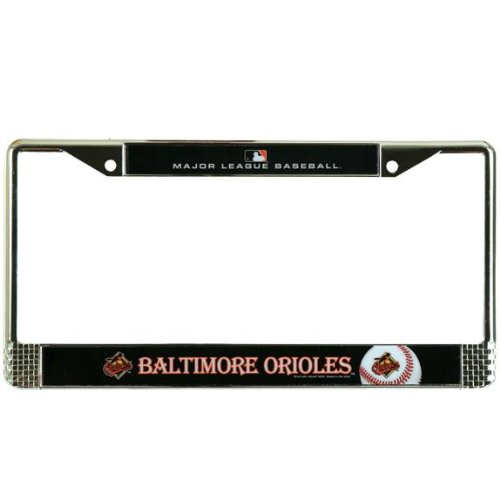 Baltimore Orioles - Logo Metal License Plate Frame MLB Pro Baseball