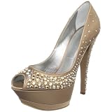 Casadei Women's 6402 Triple Platform Peep-Toe Pump - Womens Shoes