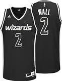 NBA Men’s Washington Wizards John Wall BlackBlackWhite Swingman