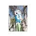 Flip Flop Wall Hook - Blue