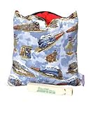 Z: Pilloroo Traveling Trains Pillow One Size