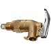 Justrite 08902 Rigid Brass Safety Faucet, 3/4'' NPT Thread