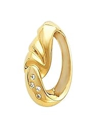 18K Yellow Gold Diamond Pendant/Slide - 0.07 Ct. -- LIFETIME WARRANTY