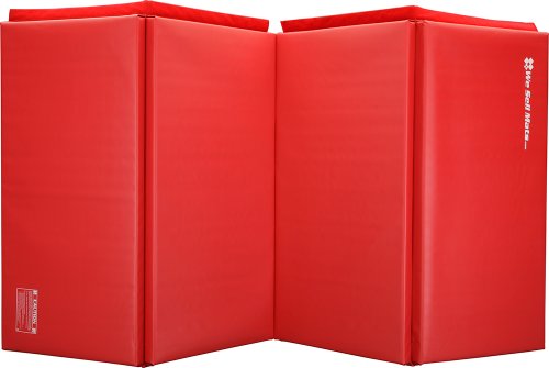 We Sell Mats 1.5" and 2" Thick Gymnastics Tumbling Exercise Folding Martial Arts Mats with Hook and Loop Fasteners on 4 sides Crosslink PE Foam Core-24 Color/Size Choices