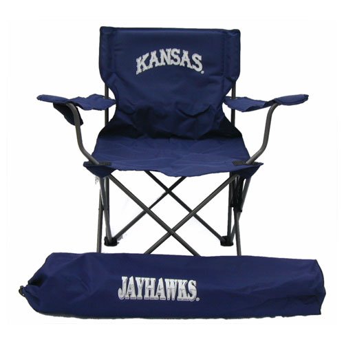 Kansas Jayhawks NCAA Ultimate Adult Tailgate Chair by Rivalry Distributing