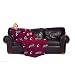 Cleveland Cavaliers Adult Comfy Throw Blanket with Sleeves