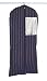 WENKO 3792660100 Kleidersack Comfort - Kunststofffilm, 60 x 150 cm, blau gestreift