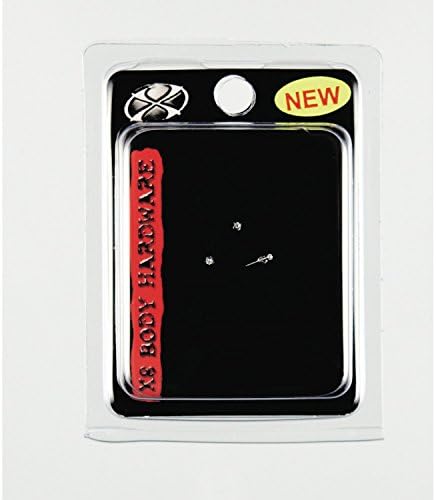Nose Bone Crystal with Retainer 3 Pack