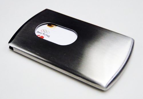 Tapp C. Stainless Steel Wallet Business Name Credit ID Card Holder Case