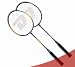 DHS 1010 Aluminum-Steel Shaft Badminton Rackets (Price/Set) , Double Happiness (DHS)