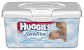 Huggies Gentle Care Sensitive Baby Wipes, 64-Count Popup Tub (Pack of 8)