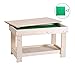 YouHi Kids Activity Table with Board for Bricks Activity Play Table (Double Layer)