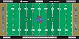 Tulsa Golden Hurricane Finger Football Mat Game
