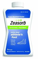 Zeasorb Super Absorbent Powder Antifungal Treatment 2.5 oz (71 g)