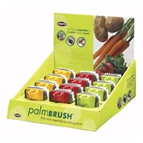 CHEF'N PBSH-CDU PALM VEGETABLE BRUSH Pack of 12 by Chef'n