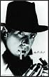 Casablanca Humphrey Bogart Lighting Cigarette Poster Dry Mounted Wood Framed,.
