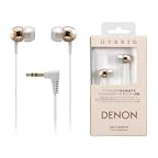 DENON インナーイヤーヘッドホン ゴールド AHC260N