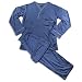 Claiborne - Mens Long Sleeve V-Neck Pajamas, Navy