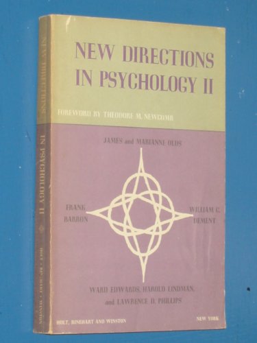 New Directions in Psychology II