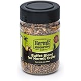 Flukers Buffet Blend for Hermit Crabs, 2.4-Ounce