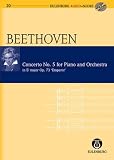 Piano Concerto No. 5 in Eb Major Op. 73 Emperor Concerto: Eulenburg Audio+Score Series