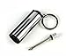 Yeahgoshopping Survival Camping Hiking Emergency Fire Starter Flint Match Lighter Keychain - Black