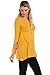 ColorMC Women's Solid Knit Bell Pullover Long Sleeve Tunic Knit Dolman Top