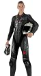 DAINESE YU LADY BLACK LEATHER SUIT! eur-40