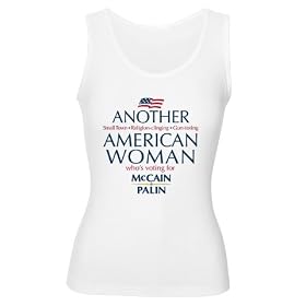American Woman for McCain Palin Women's Tank Top