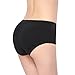 Burvogue Women's Sillicone Padded Enhancer Panties Butt Lifter Hip Seamless Panty