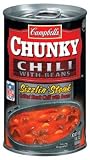 Campbell's Chunky Sizzlin' Steak Chili with Beans 19 oz (Pack of 12)