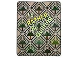 Quilters Gift Shop Picture Frame Magnet I'd Rather Be Quilting