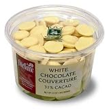 Dilettante Chocolates White Couverture 31% cacao - 12oz