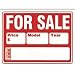 FOR SALE Price, Model, Year 9x12 Plastic Sign