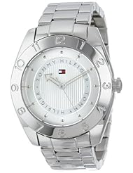 Tommy Hilfiger Womens 1781356 Cool Sport Stainless Steel Numbered Bezel Watch