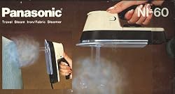 Panasonic NI-60 Travel Steam Iron with Fabric Steamer Function