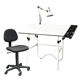 FourPiece Drafting Set with Task Chair