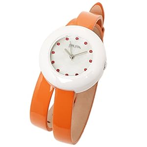  FOLLI FOLLIE フォリフォリ レディース WF13F030SSO-OR HEART4HEART ハートフォーハート 腕時計 オレンジ/ホワイト[並行輸入品]