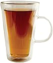 GROSCHE GENEVA Duotherm Double Wall Glass Coffee Tea or Drink Cup - mug- with Handle, XL size 450 ml 15 fl. oz